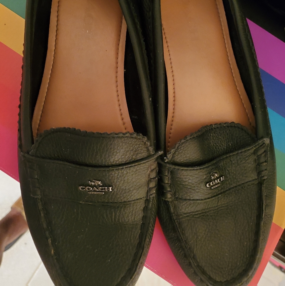 COACH LOAFERS - Picture 1 of 2